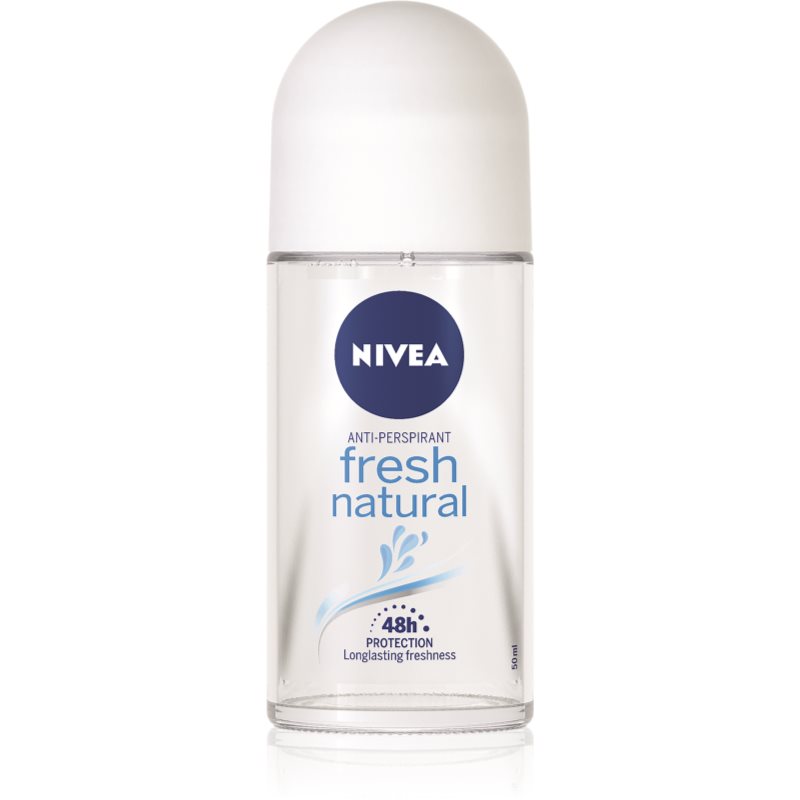 Nivea Fresh Natural antiperspirant roll-on 48h 50 ml