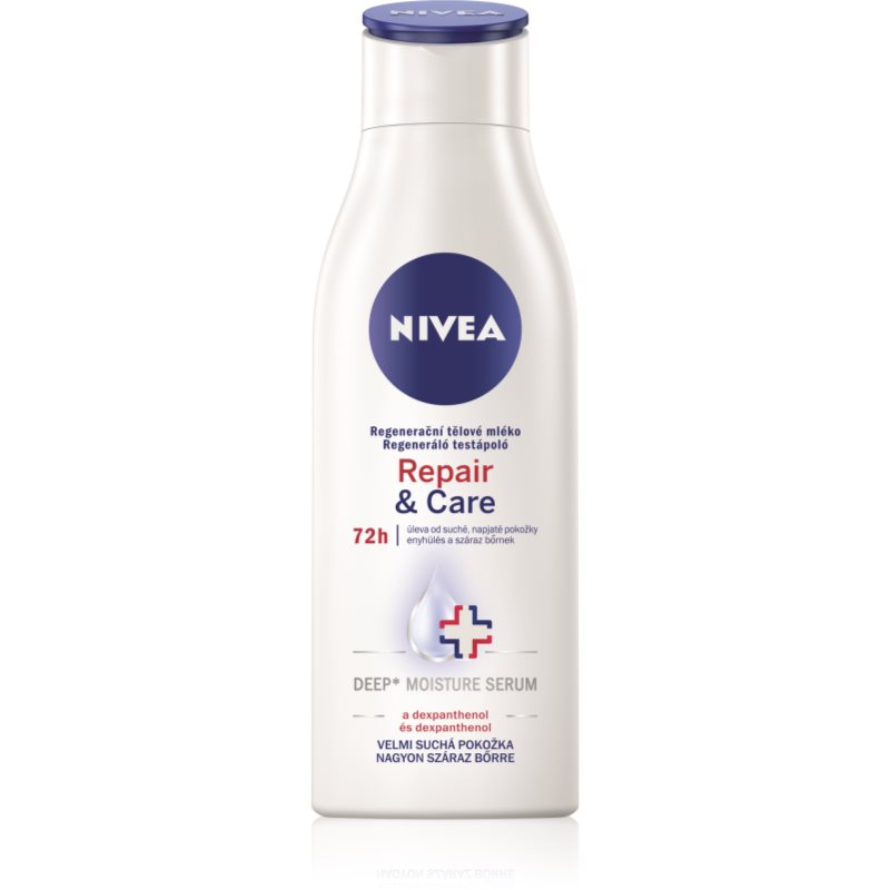 

Nivea Repair & Care Відновлююче молочко для тіла для дуже сухої шкіри