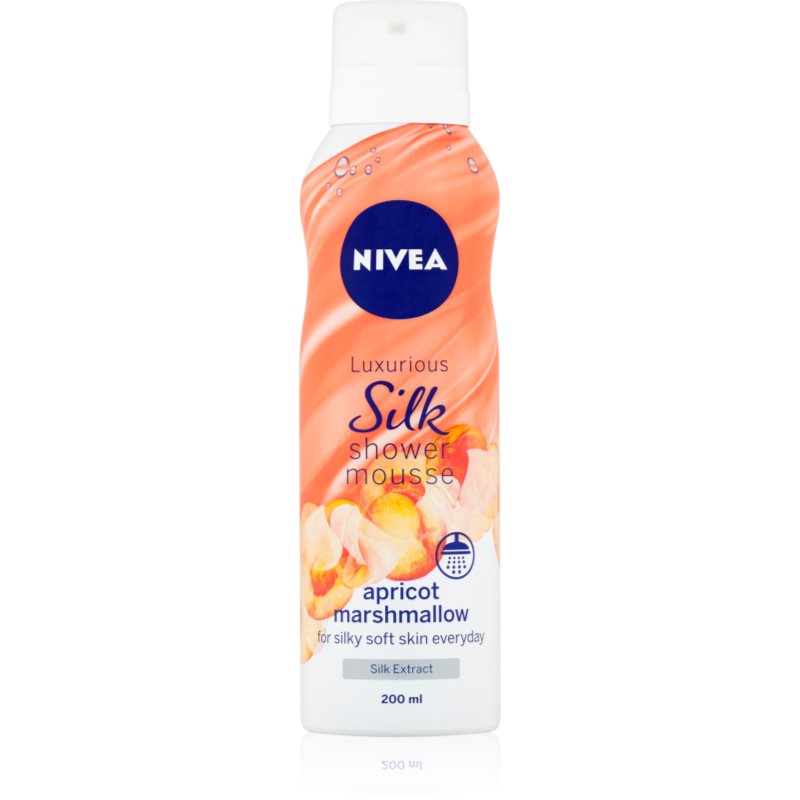 

Nivea Silk Mousse Apricot Marshmallow пінка-догляд для душу