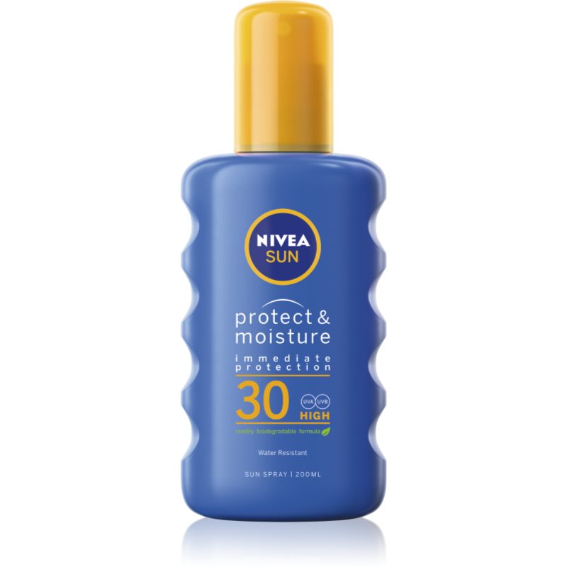 Nivea Sun Protect & Moisture hydratační sprej na opalování 200 ml