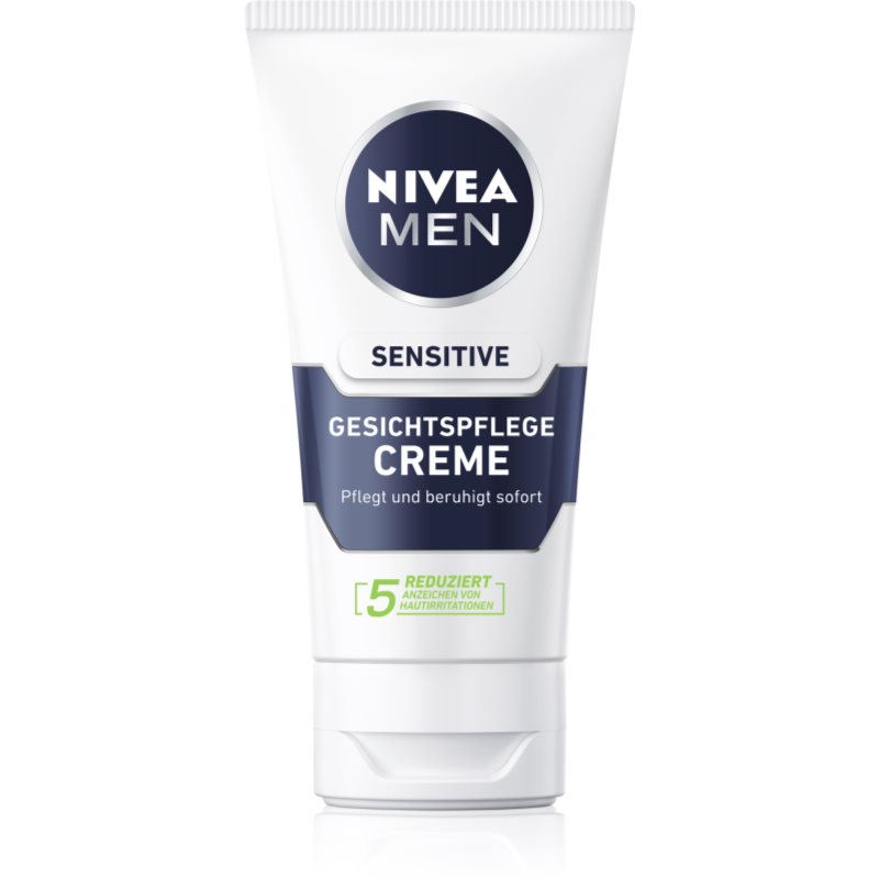 Nivea Men Sensitive успокояващ крем за чувствителна кожа на лицето 75 мл.