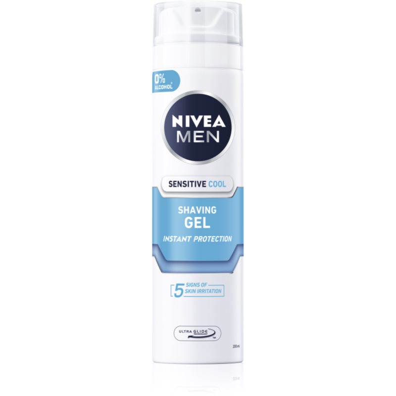 Nivea Men Sensitive гел за бръснене  с охлаждащ ефект 200 мл.