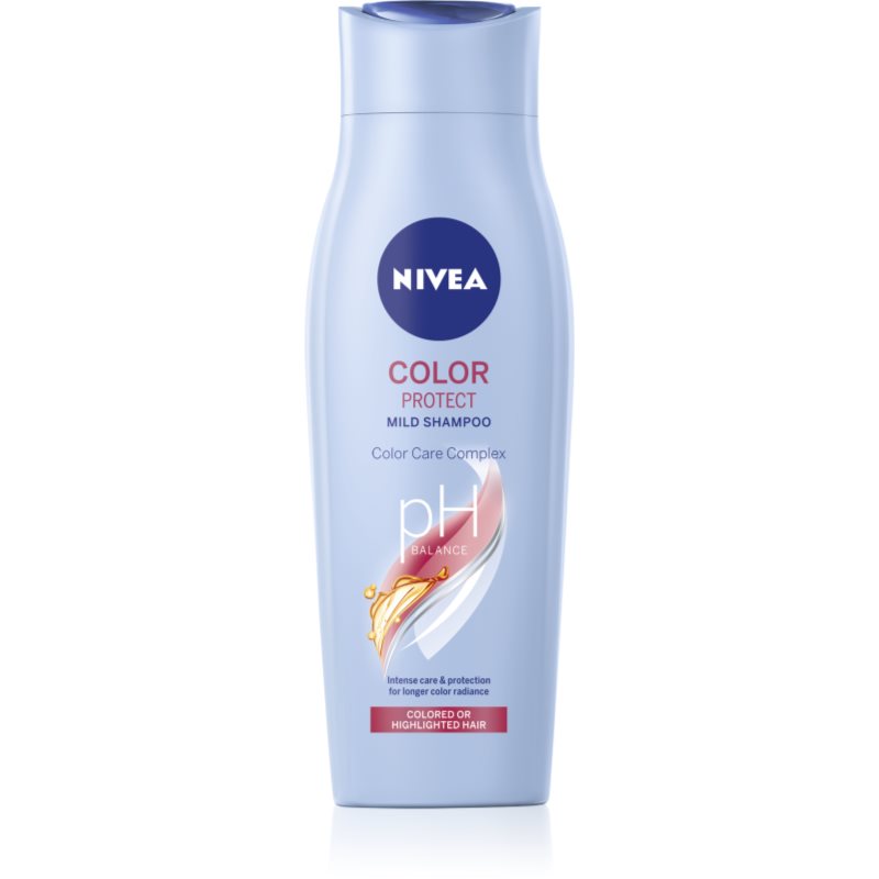 Nivea Color Care & Protect шампоан  за сияещ цвят с олио от макадамия 250 мл.