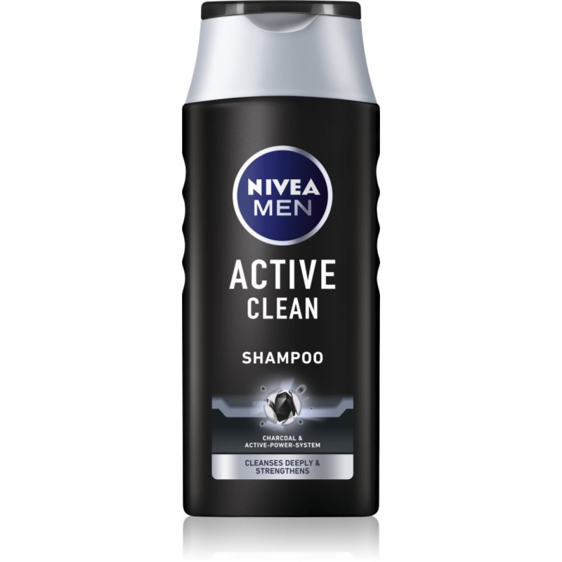 Nivea Men Active Clean šampon s aktivními složkami uhlí 250 ml