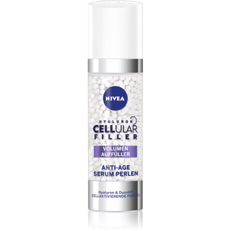 Nivea Cellular Anti-Age intenzivní vyplňující a protivráskové sérum s kyselinou hyaluronovou na obličej, krk a dekolt 30 ml