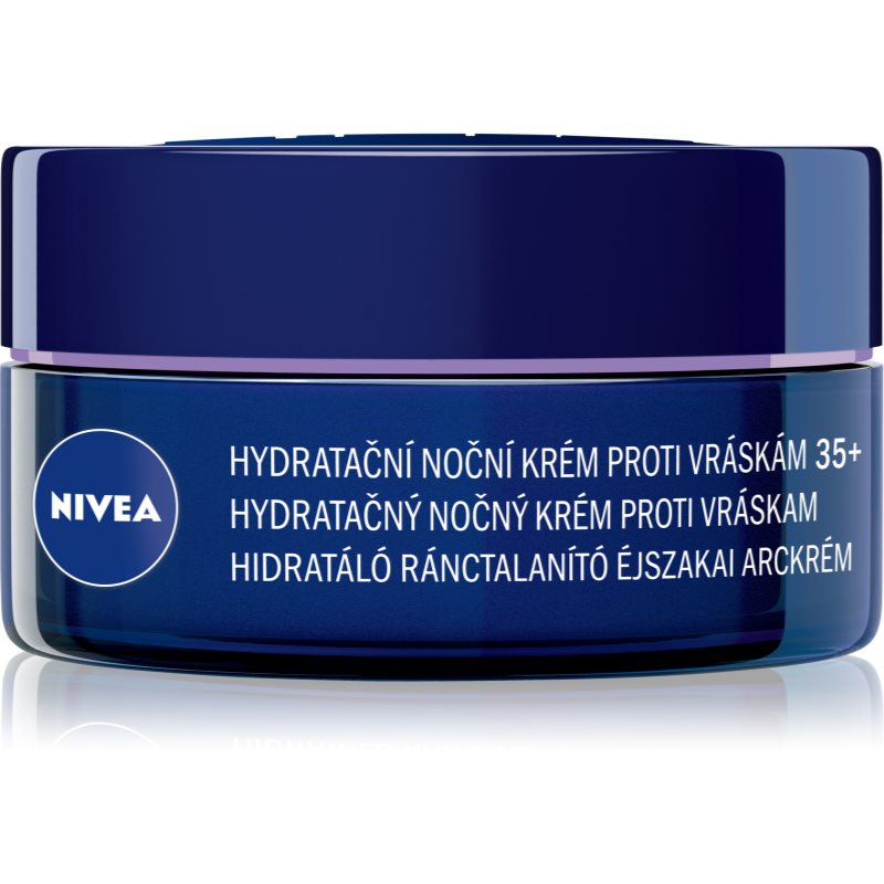 Nivea Anti-Wrinkle Moisture хидратиращ нощен крем против бръчки 35+ 50 мл.