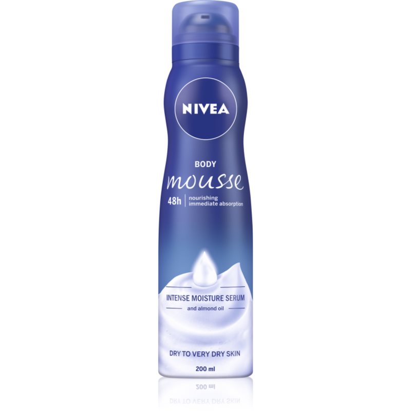 Nivea Deep Moisture пяна за тяло с подхранващ ефект 200 мл.