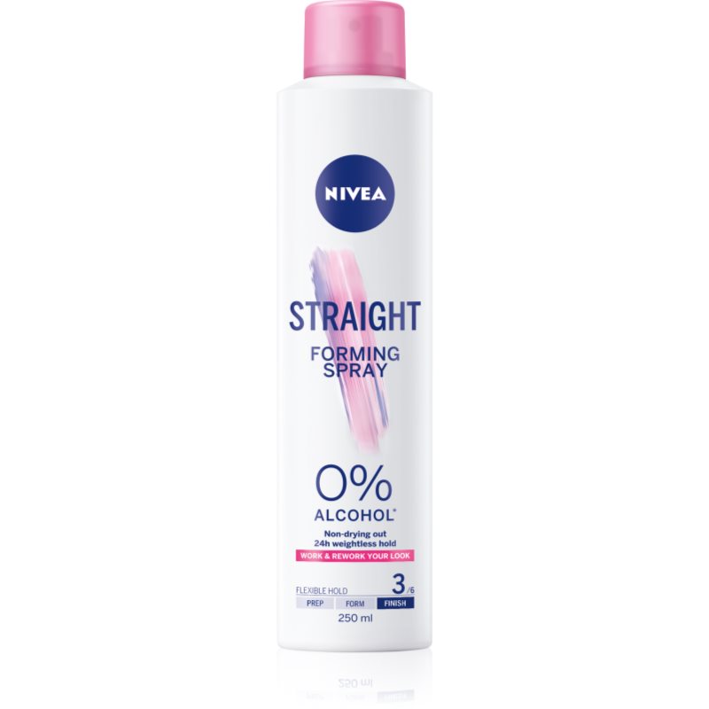 Nivea Forming Spray Straight стилизиращ спрей за изглаждане на косата 250 мл.