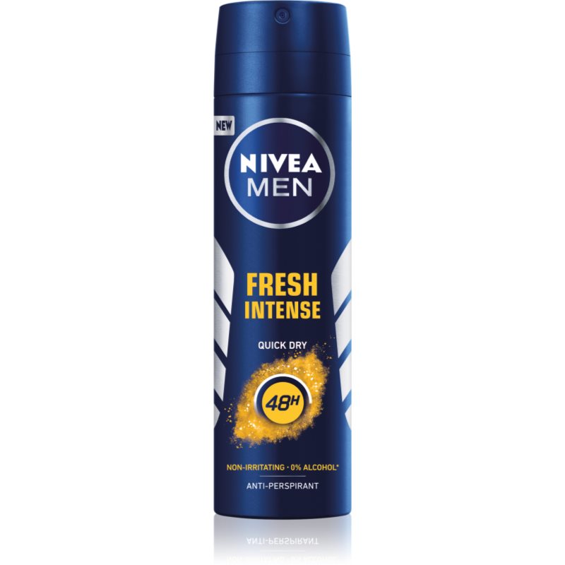 Nivea Men Fresh Intense антиперспирант-спрей за мъже 150 мл.