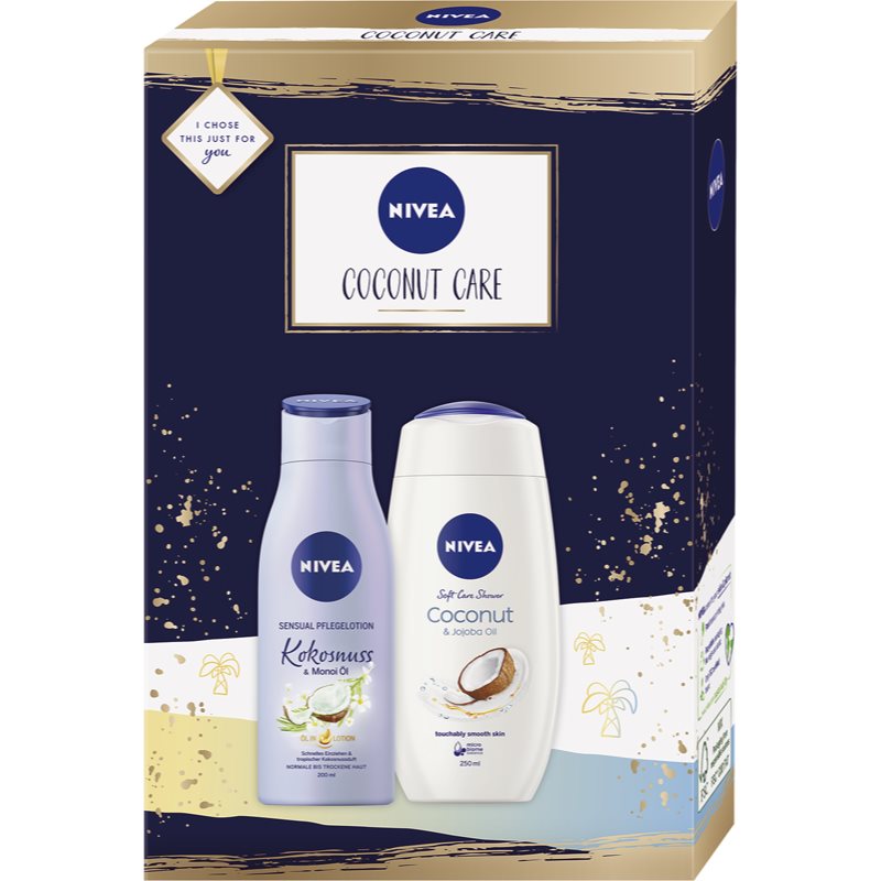 Nivea Coconut Care dárková sada pro výživu a hydrataci
