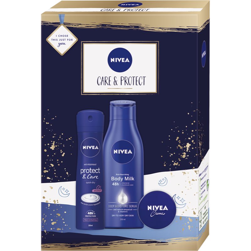 Nivea Care & Protect dárková sada (pro suchou pokožku)