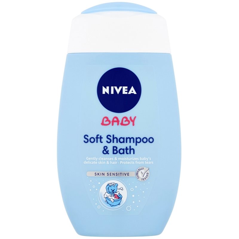 Nivea Baby šampon a pěna do koupele 2 v 1 200 ml
