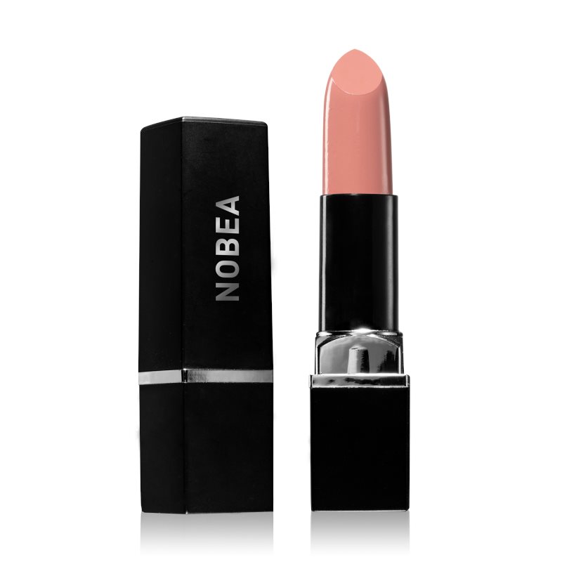 NOBEA Festive кремообразно хидратиращо червило цвят Pure Nude 4,5 гр.