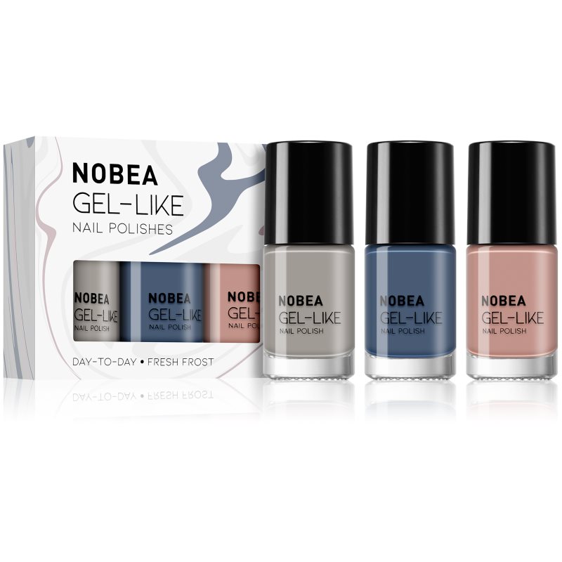 NOBEA Day-to-Day комплект лак за нокти Fresh Frost цвят