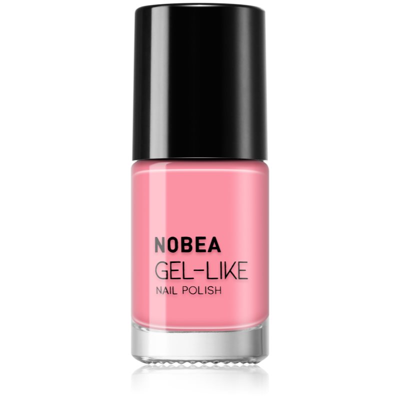 NOBEA Day-to-Day лак за нокти с гел ефект цвят Pink Rosé #N02 6 мл.