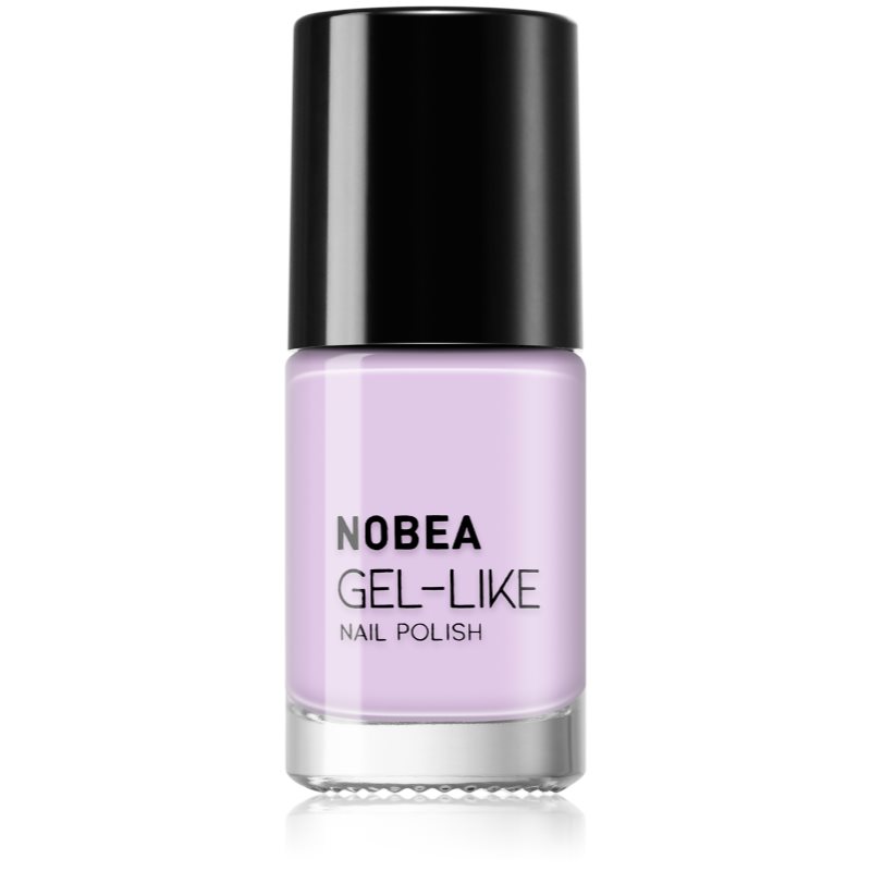 NOBEA Day-to-Day lac de unghii cu efect de gel culoare Soft Lilac #N05 6 ml
