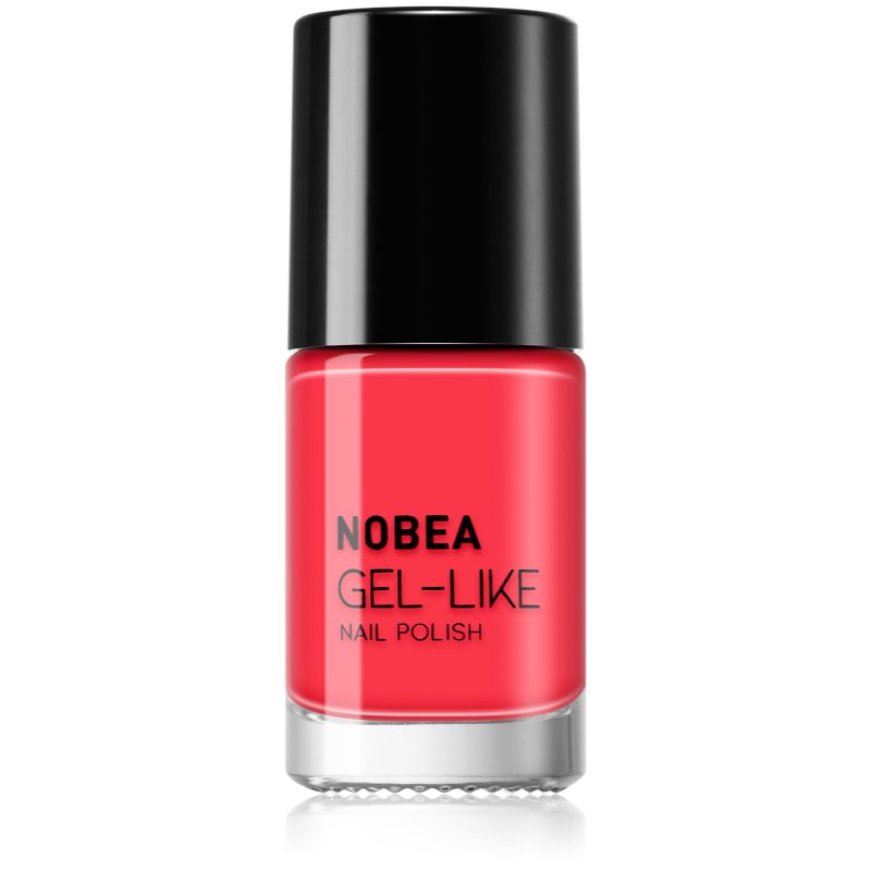 NOBEA Day-to-Day lac de unghii cu efect de gel culoare Dragonfruit #N07 6 ml