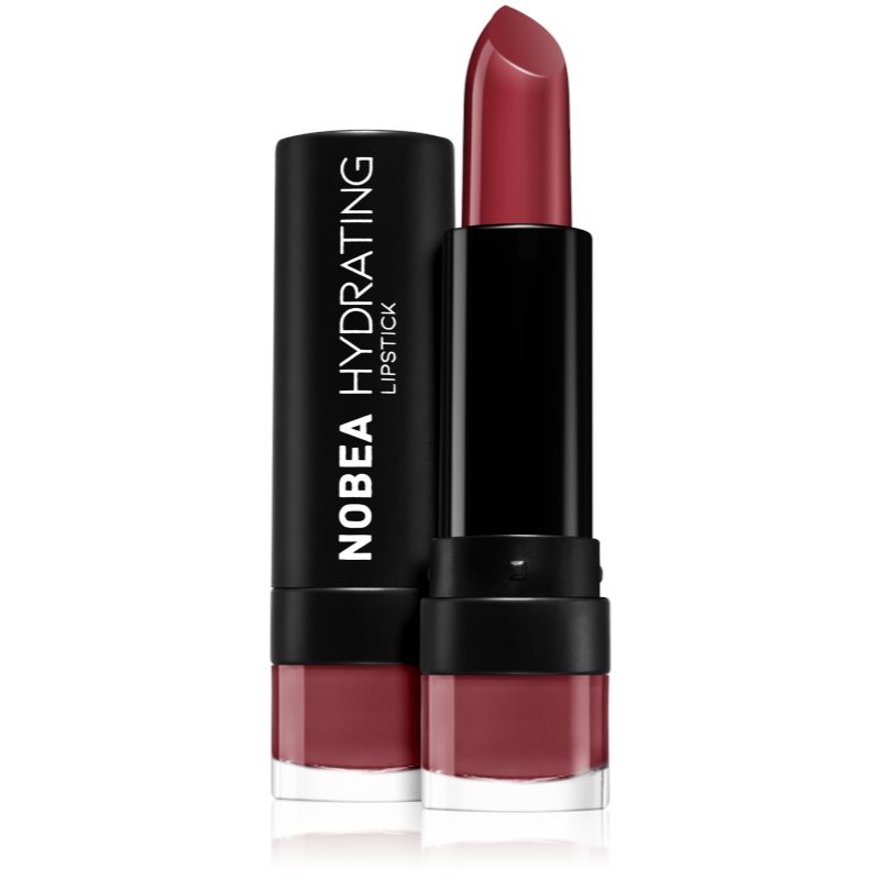 NOBEA Day-to-Day овлажняващо червило цвят Burgundy #L14 4,5 гр.