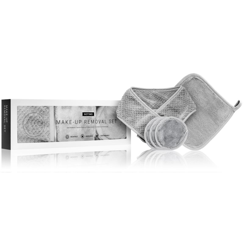 Notino Spa комплект за почистване на грим Grey