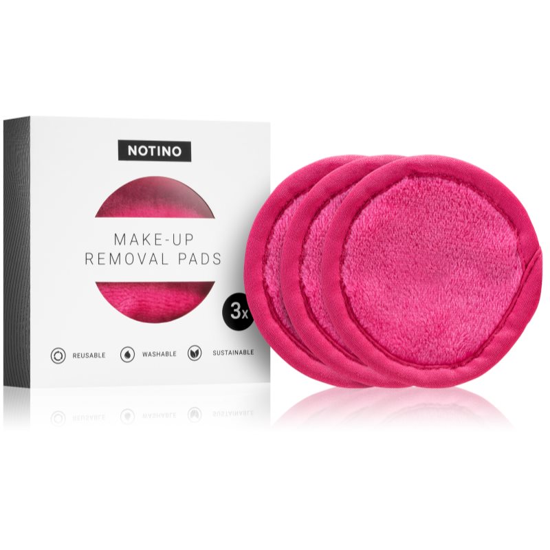 Notino Spa make-up removal pads Farbton Pink 3 St.