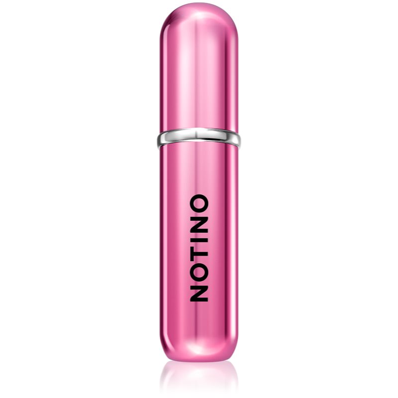 Notino Travel sticluță reîncărcabilă cu atomizor Hot pink 5 ml