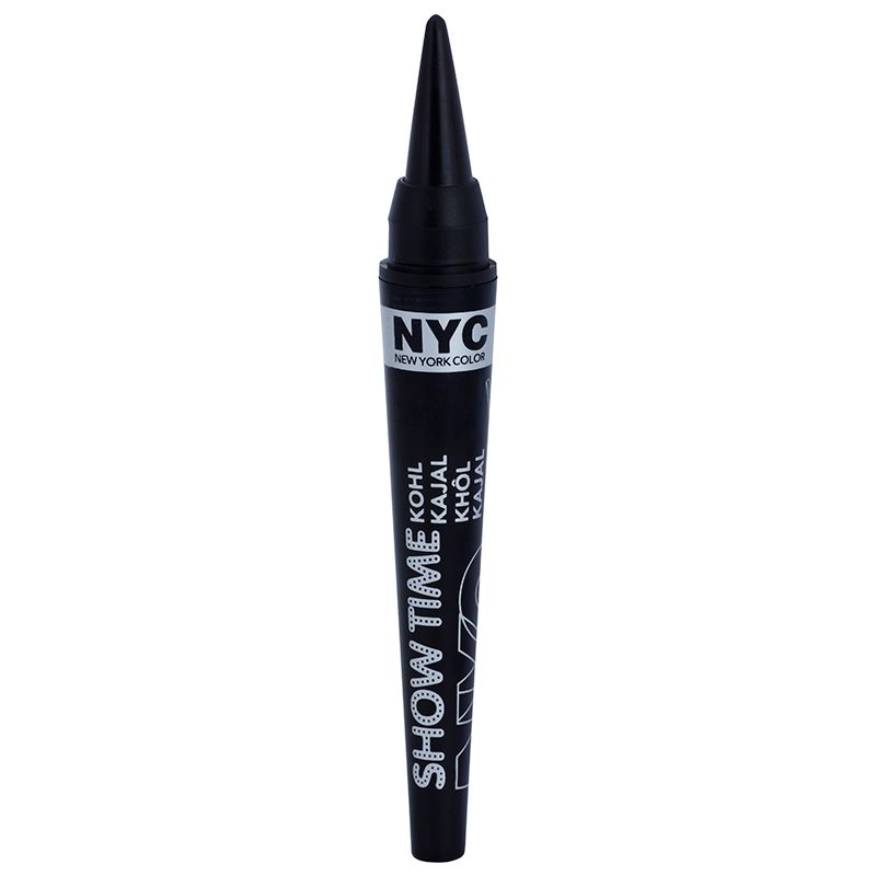 NYC Show Time kajalová tužka na oči odstín 001 True Black 0,55 g