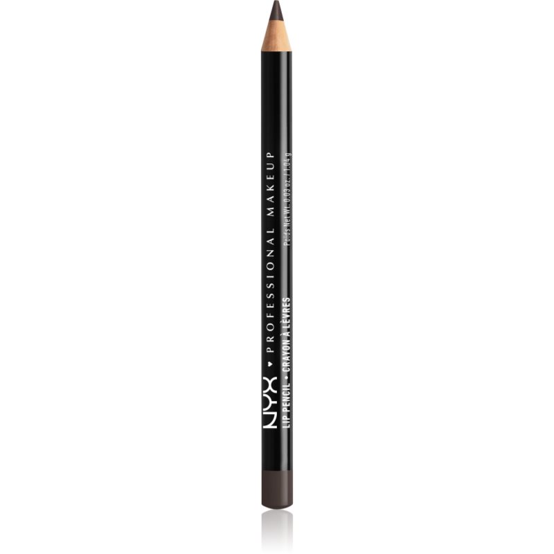 

NYX Professional Makeup Slim Lip Pencil олівець для губ з ефектом точного нанесення відтінок Black Berry
