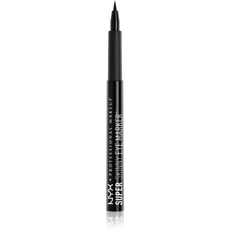 NYX Professional Makeup Super Skinny Eye Marker очна линия писалка цвят Carbon Black 1,1 мл.