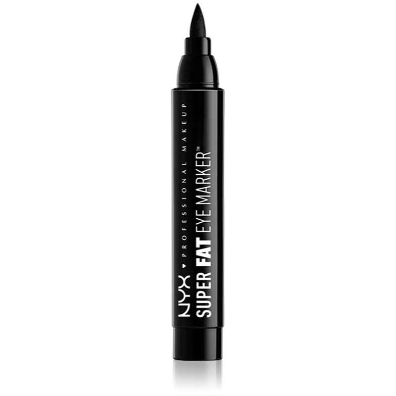 NYX Professional Makeup Super Fat Eye Marker очна линия писалка цвят Carbon Black 3 мл.