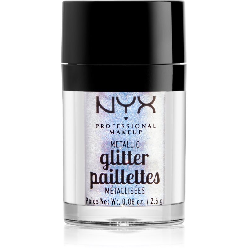 NYX Professional Makeup Glitter Goals metalické třpytky na obličej a tělo odstín 05 Lumi-lite 2,5 g