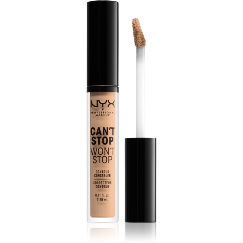 NYX Professional Makeup Can't Stop Won't Stop течен коректор цвят 07 Natural 3,5 мл.