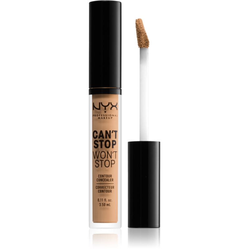 NYX Professional Makeup Can't Stop Won't Stop течен коректор цвят 7.5 Soft Beige 3,5 мл.