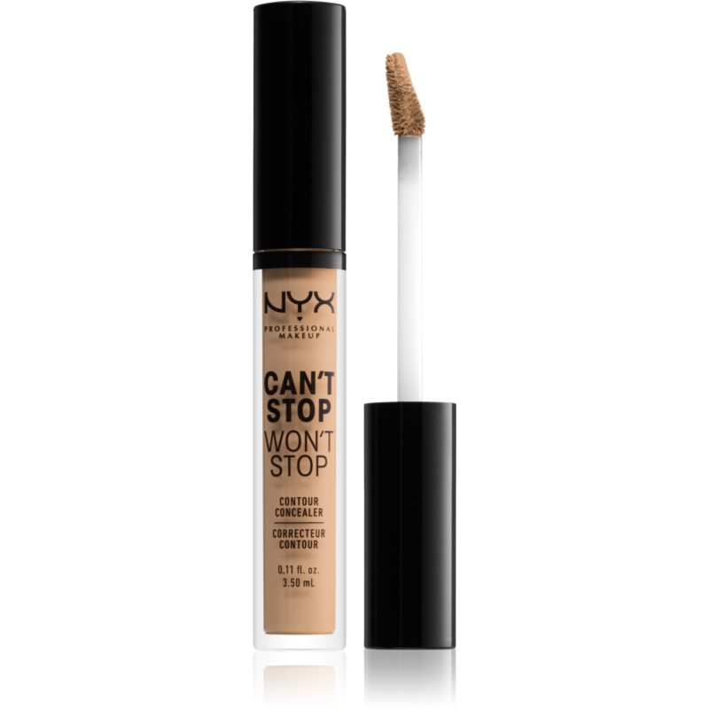 NYX Professional Makeup Can't Stop Won't Stop течен коректор цвят 09 Medium Olive 3,5 мл.