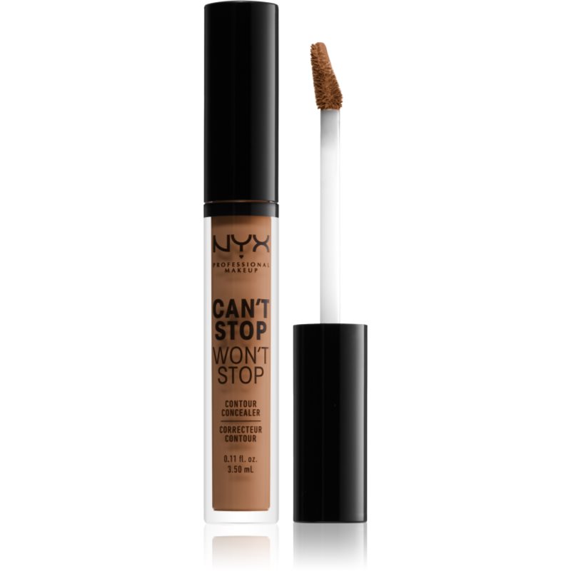 NYX Professional Makeup Can't Stop Won't Stop течен коректор цвят 16 Mahogany 3,5 мл.