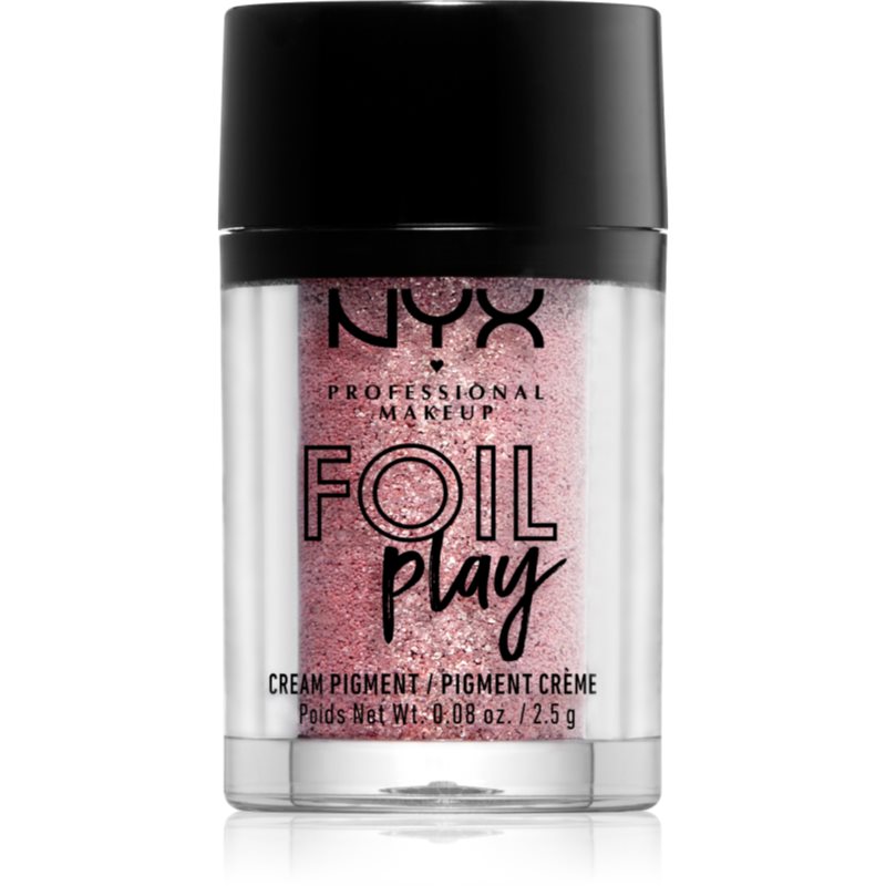 NYX Professional Makeup Foil Play třpytivý pigment odstín 03 French Macaron 2,5 g
