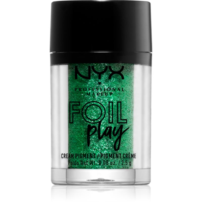 NYX Professional Makeup Foil Play бляскав пигмент цвят 06 Digital Glitch 2,5 гр.