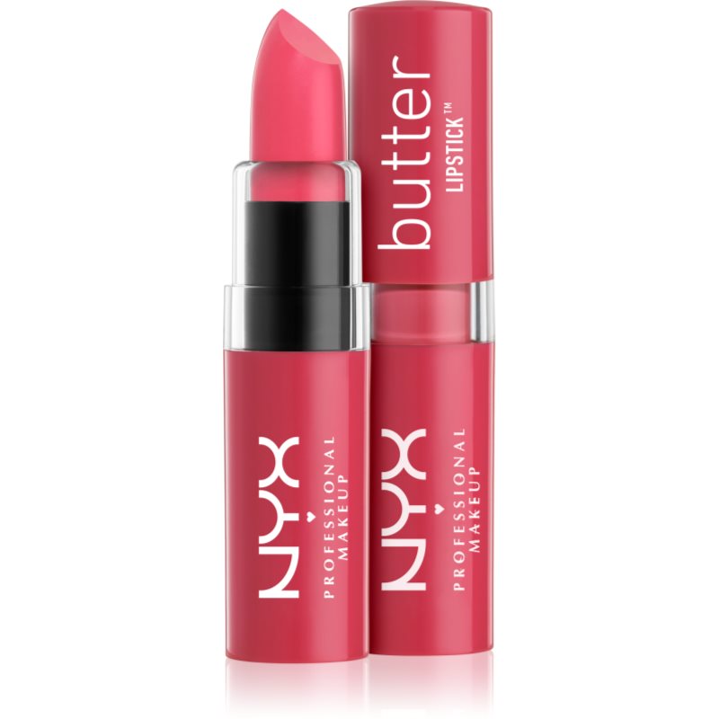 NYX Professional Makeup Butter Lipstick крем-червило цвят 02 Fruit Punch 4,5 гр.