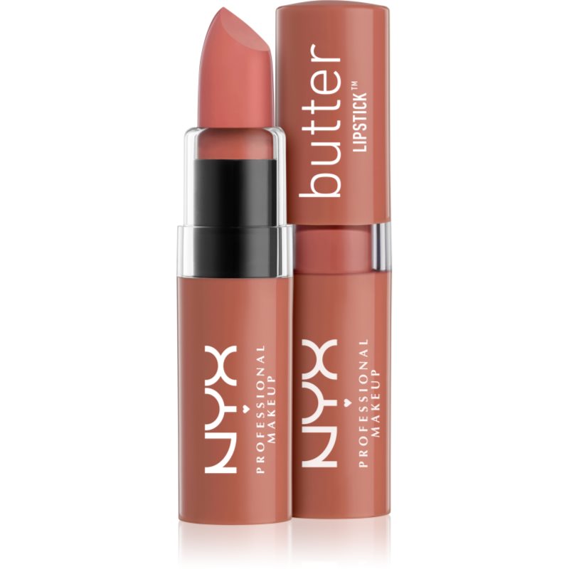 NYX Professional Makeup Butter Lipstick крем-червило цвят 17 Root Beer Float 4,5 гр.