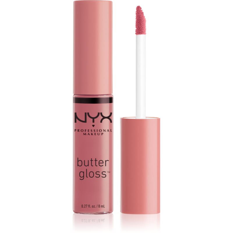 NYX Professional Makeup Butter Gloss блясък за устни цвят 15 Angel Food Cake 8 мл.