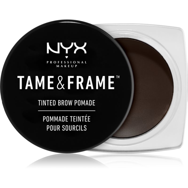 NYX Professional Makeup Tame & Frame Brow помада за вежди цвят 05 Black 5 гр.