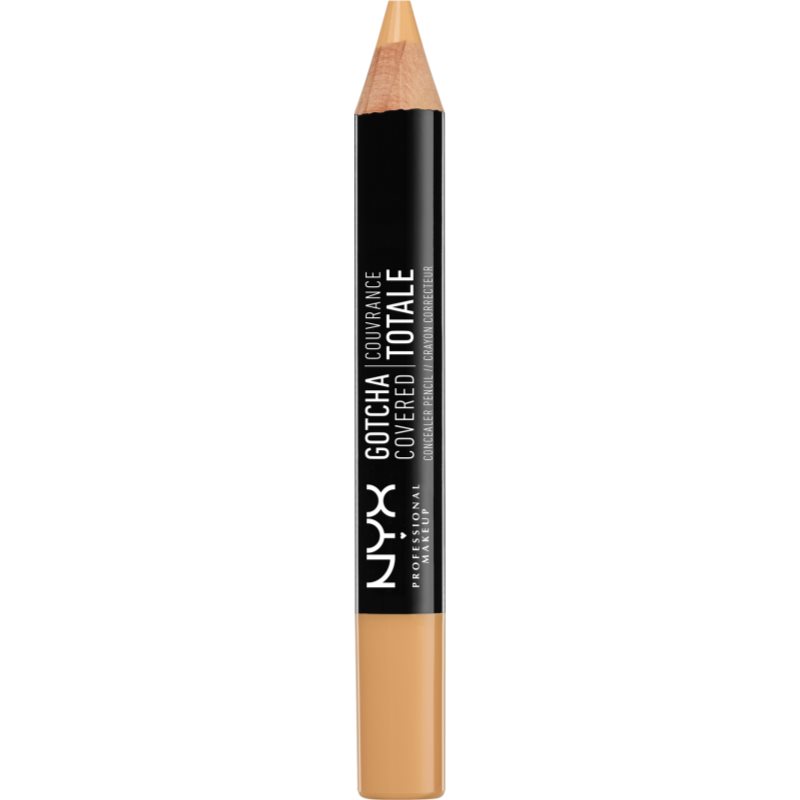 NYX Professional Makeup Gotcha Covered коректор  с молив цвят 10 Caramel Beige 1,4 гр.