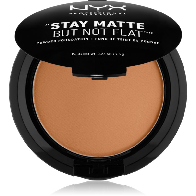 

NYX Professional Makeup Stay Matte But Not Flat компактна тональна крем-пудра з матуючим ефектом