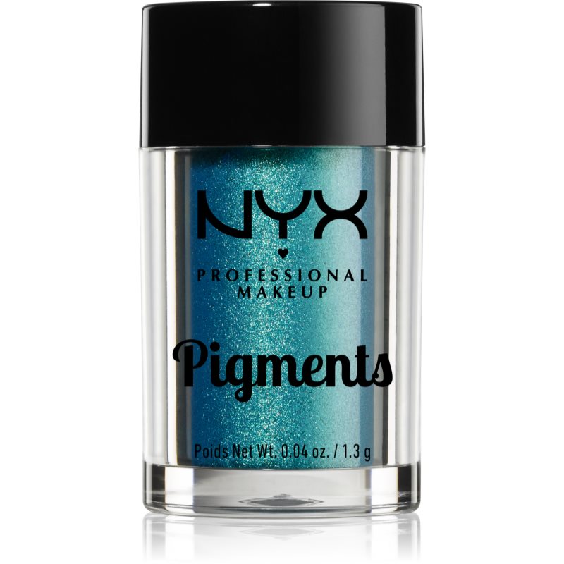 NYX Professional Makeup Pigments бляскав пигмент цвят Peacock 1,3 гр.