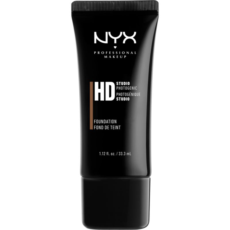 NYX Professional Makeup HD Studio течен фон дьо тен цвят 112 Chestnut 33,3 мл.