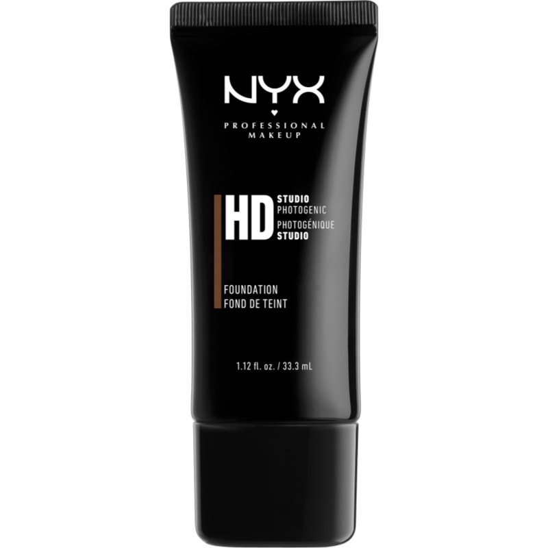 NYX Professional Makeup HD Studio течен фон дьо тен цвят 113 Cocoa 33,3 мл.