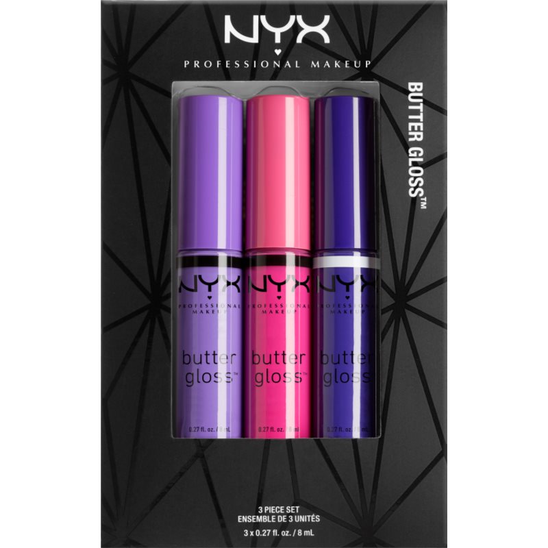 

NYX Professional Makeup Butter Gloss косметичний набір I. для жінок