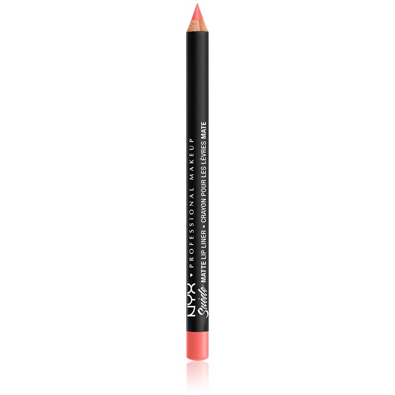 NYX Professional Makeup Suede Matte  Lip Liner матиран молив за устни цвят 05 Orange County 1 гр.