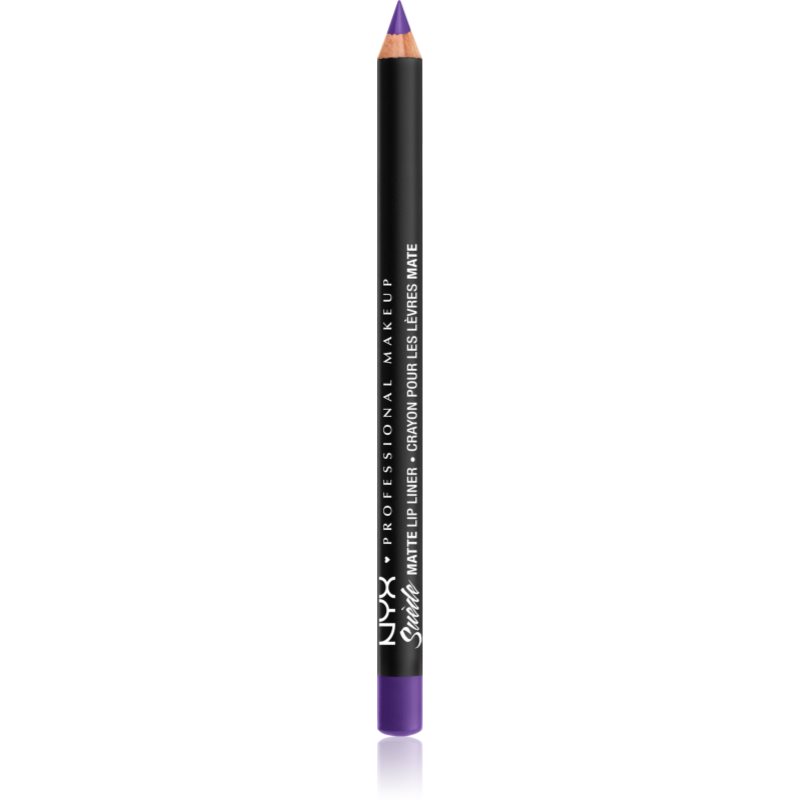 NYX Professional Makeup Suede Matte Lip Liner matná tužka na rty odstín 10 Amethyst 1 g
