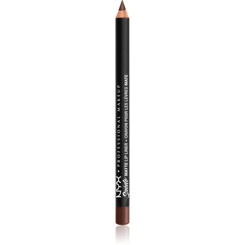 NYX Professional Makeup Suede Matte Lip Liner matná tužka na rty odstín 23 Club Hopper 1 g