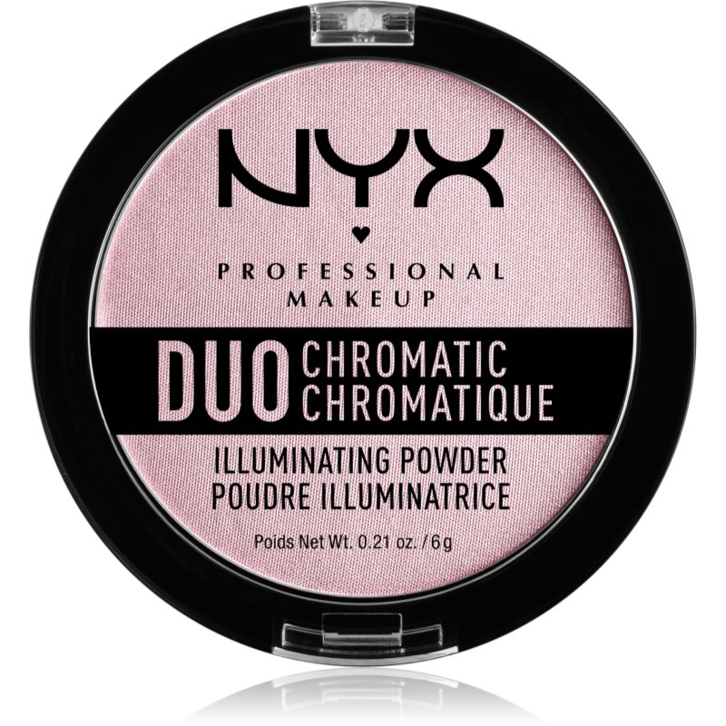 NYX Professional Makeup Duo Chromatic озарител цвят 02 Lavender Steel 6 гр.